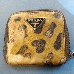 Prada Pony Hair Coin Purse
